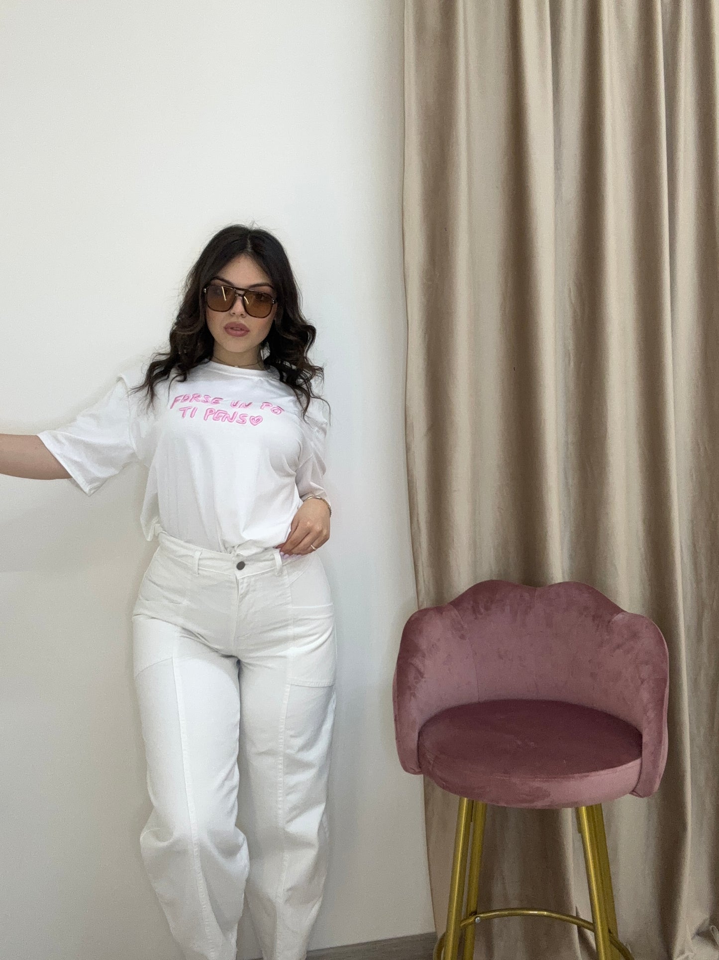 Jeans Balloon bianco