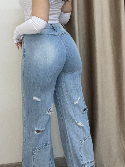 Jeans con strappi